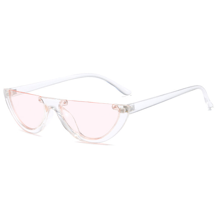 Women’s fashionable cat-eye sunglasses with transparent frame Stornfield