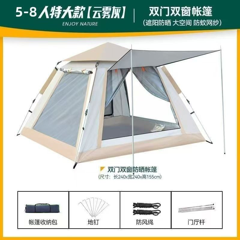 Double-Wall Camping Tent Stornfield