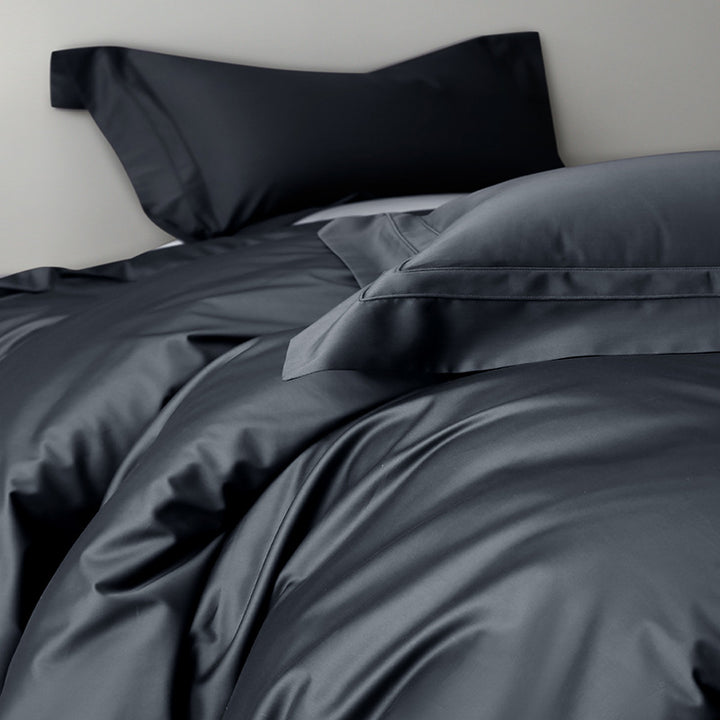 Luxury Sateen Duvet Cover Bedding Set with Hotel-Grade Pillowcases