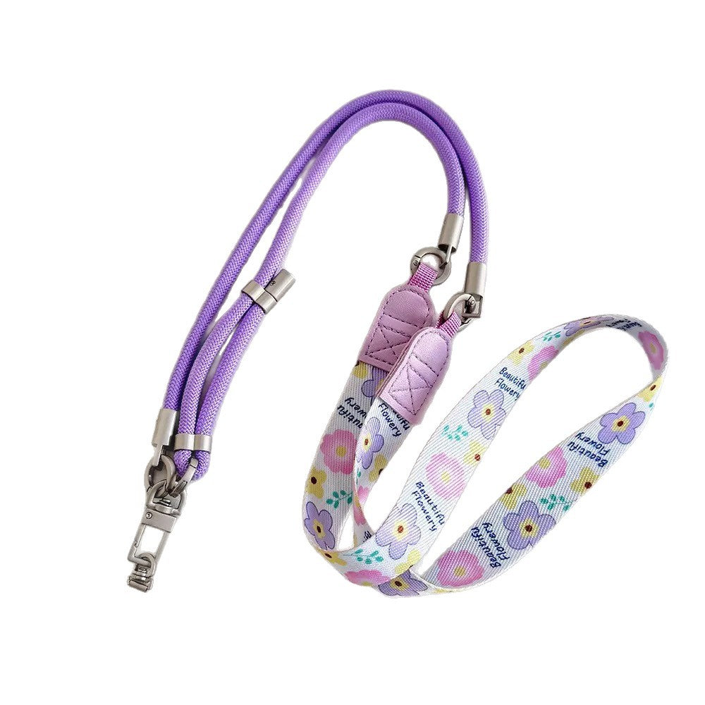 Stylish Floral Lanyard Stornfield