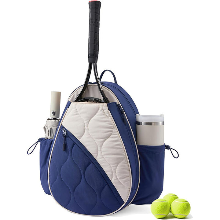Quilted Tennis Racket Backpack Stornfield