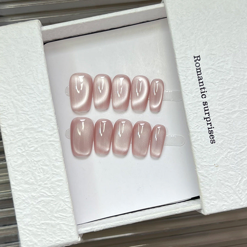 Glossy Gel Press-On Nail Set