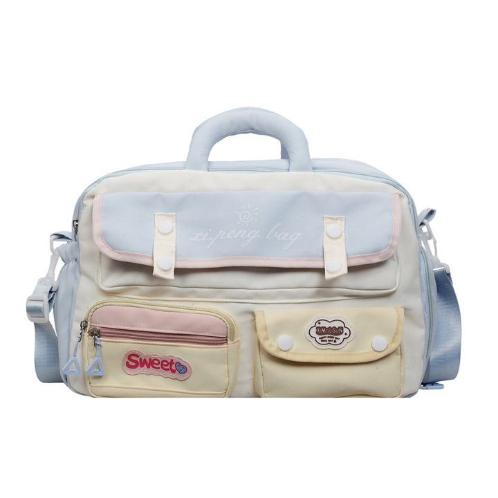 Sporty Shoulder Bag With Multifunctional Compartments Stornfield