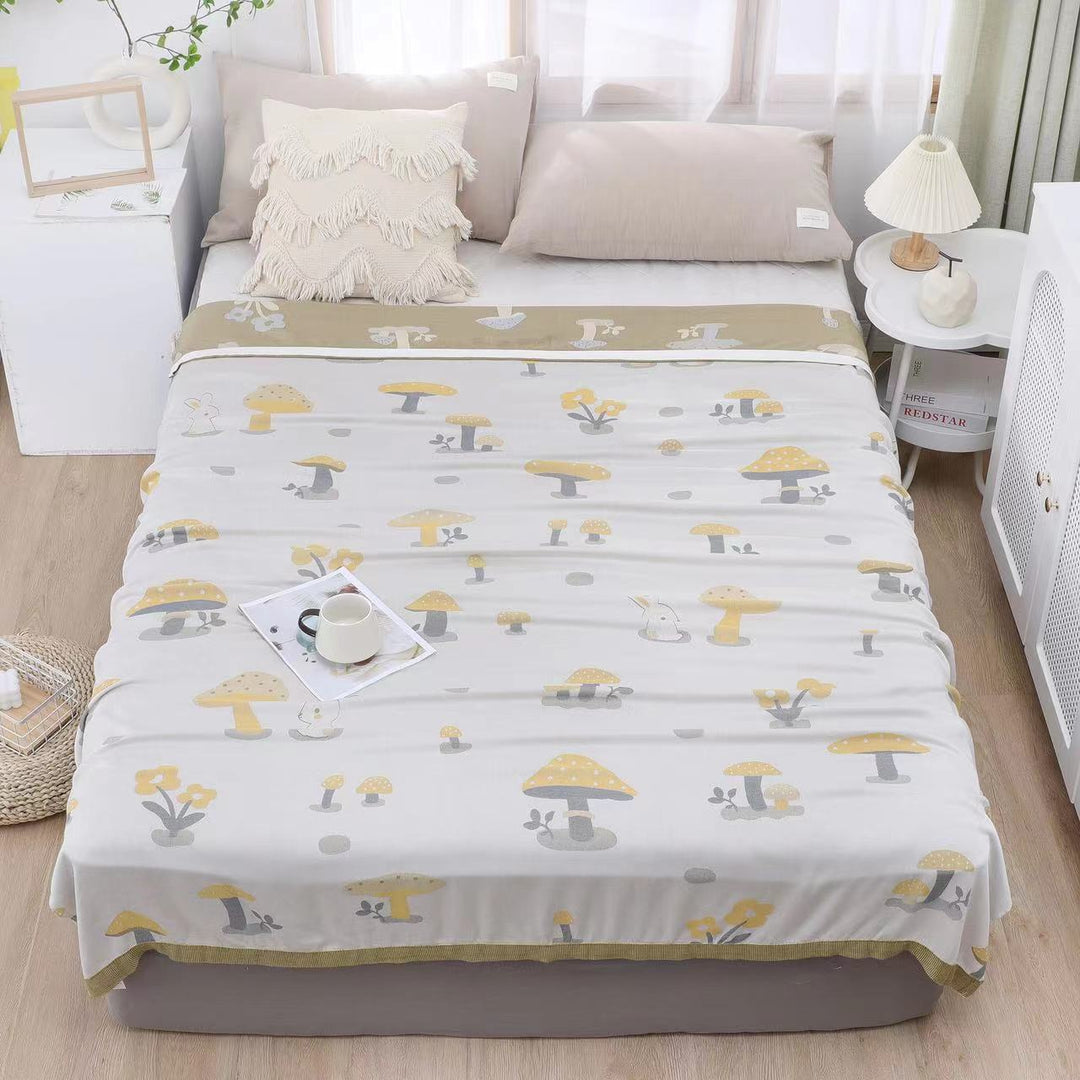 Ladies bedspread with playful nature motif Stornfield