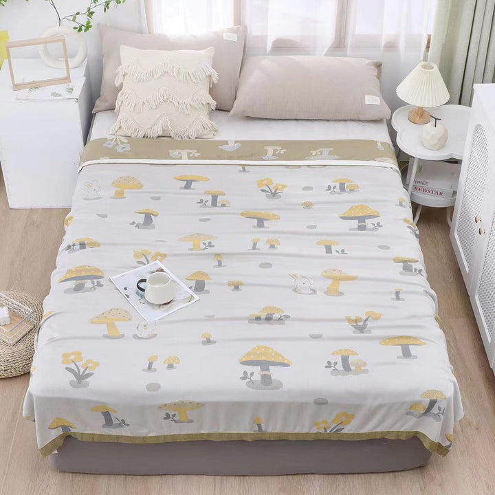 Ladies bedspread with playful nature motif Stornfield