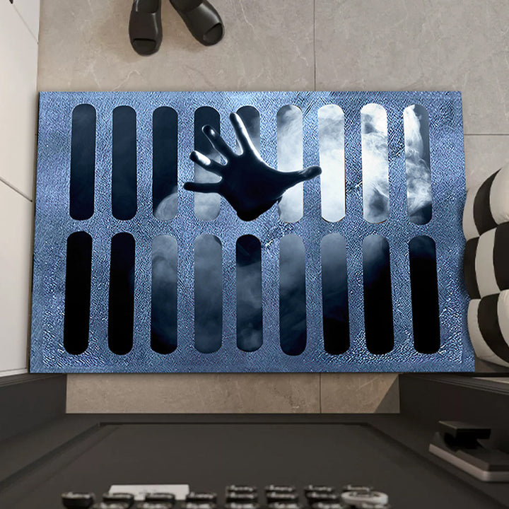 Horror-Themed Decorative Floor Mat