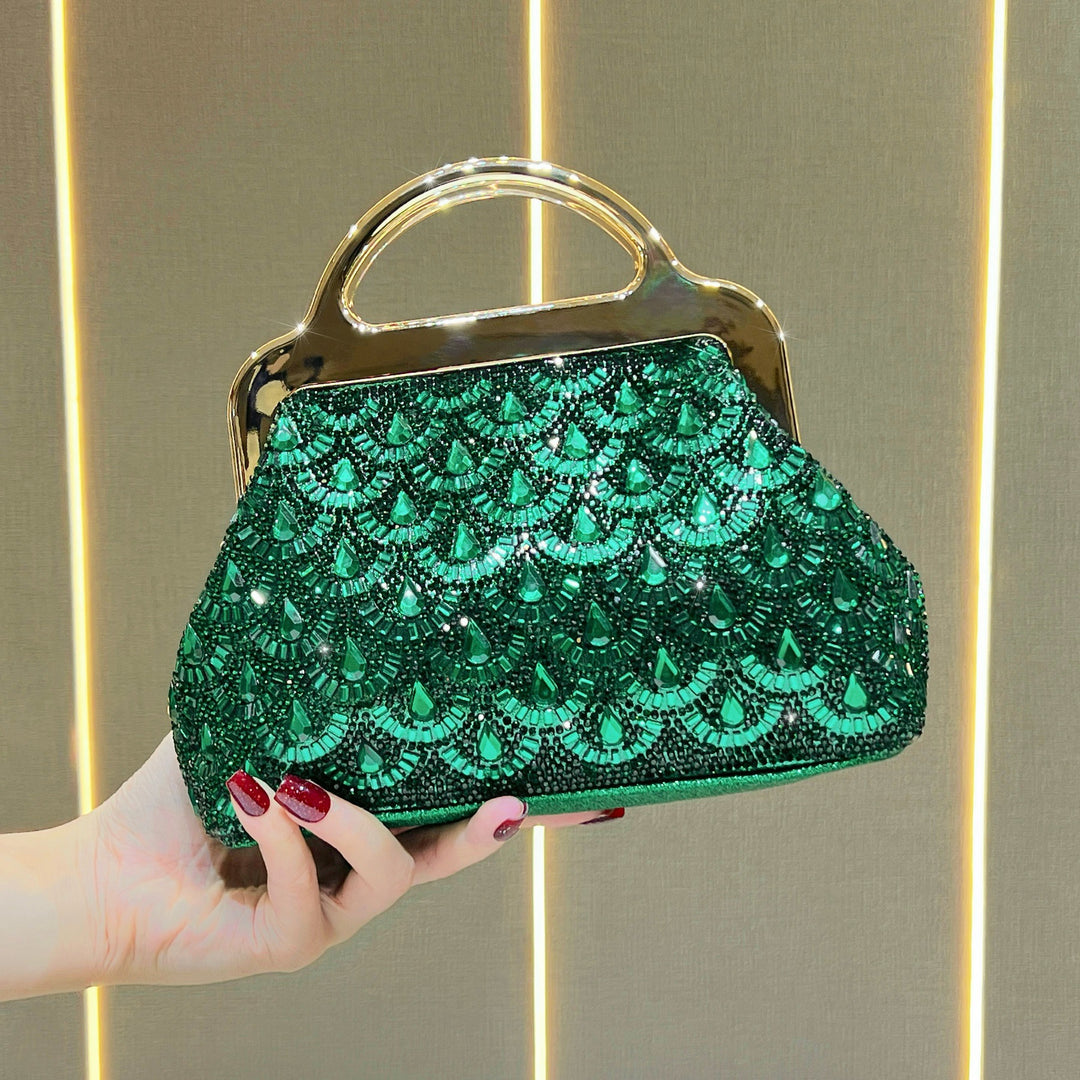 Stylish Embellished Evening Handbag