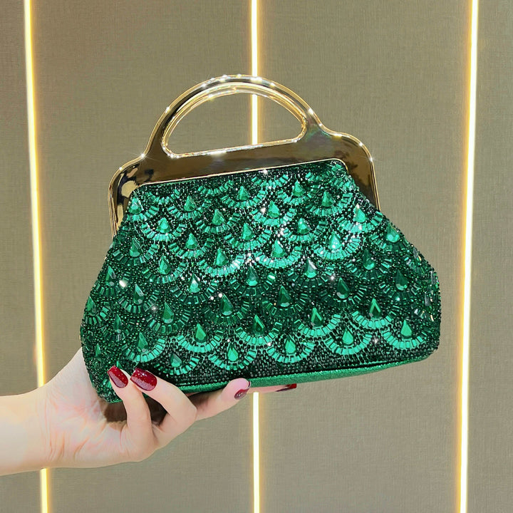 Stylish Embellished Evening Handbag