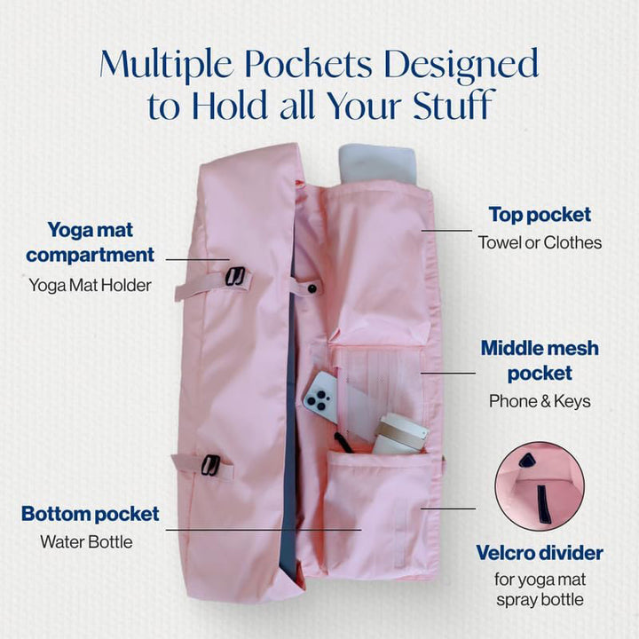 Yoga bag with practical compartment division Stornfield