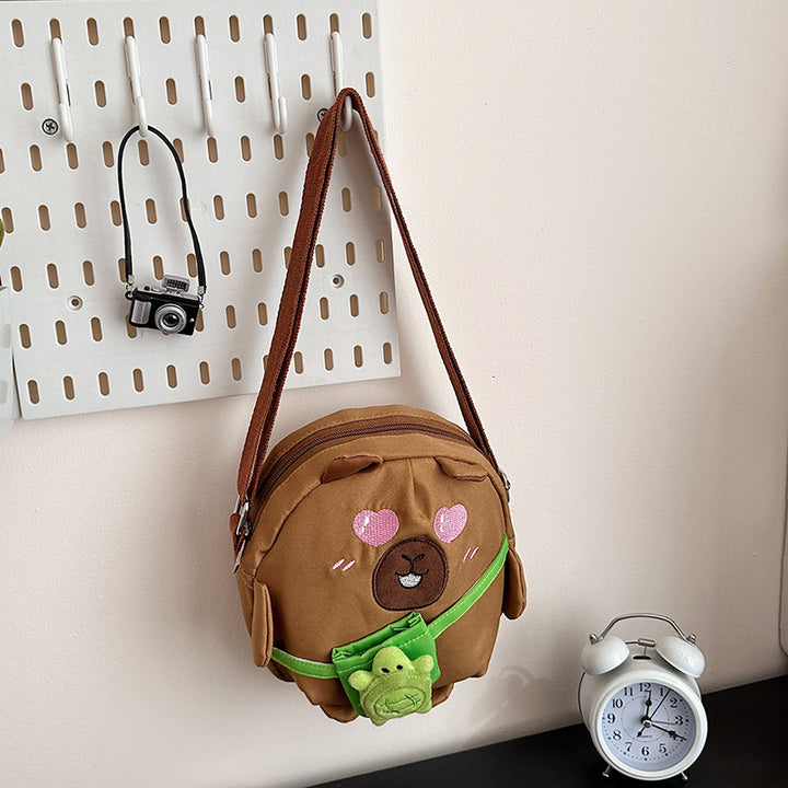 Plush Shoulder Bag in Animal Design Stornfield
