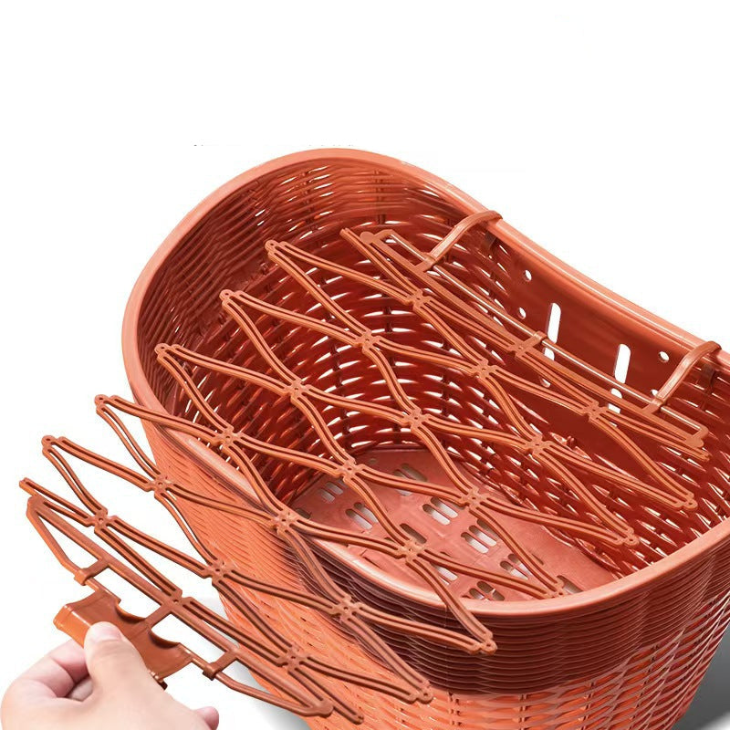 Woven Bicycle Storage Basket Stornfield
