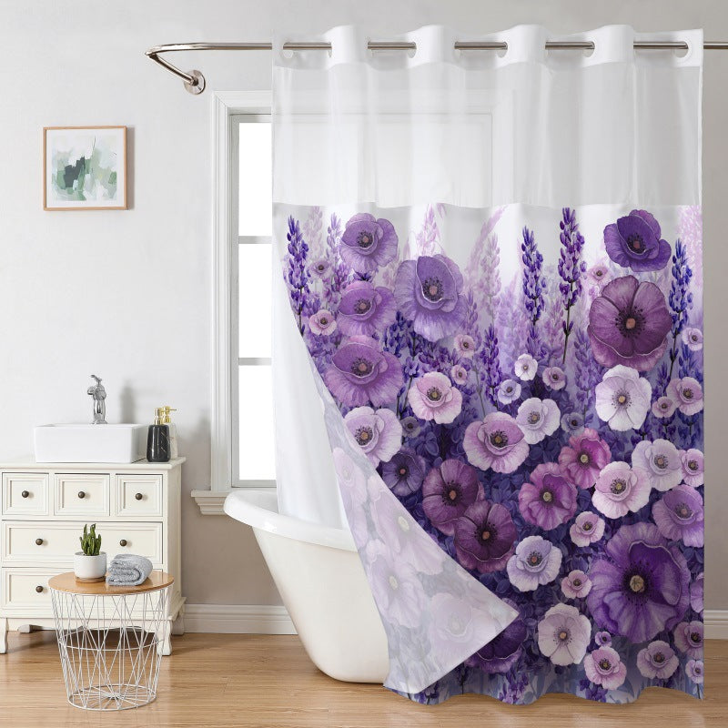 Artistic Floral Shower Curtain Stornfield