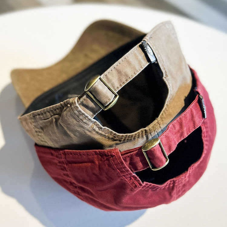 Men's Distressed Cotton Baseball Cap Stornfield
