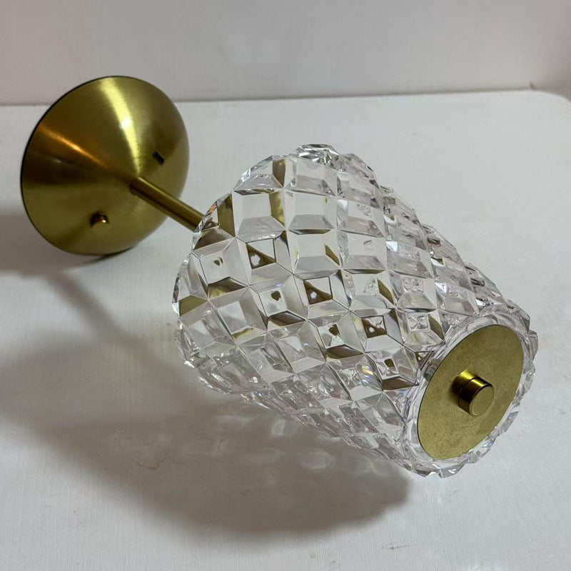 Vintage Crystal Table Lamp