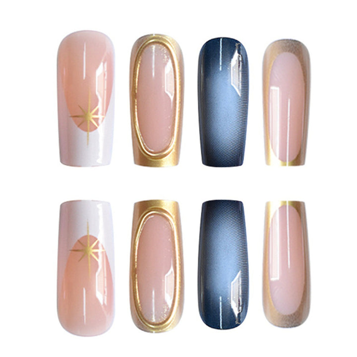 Elegant Press-On Nail Set Stornfield
