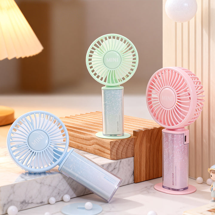 Portable Mini Hand Fan with Ergonomic Design and USB Charging Function Stornfield