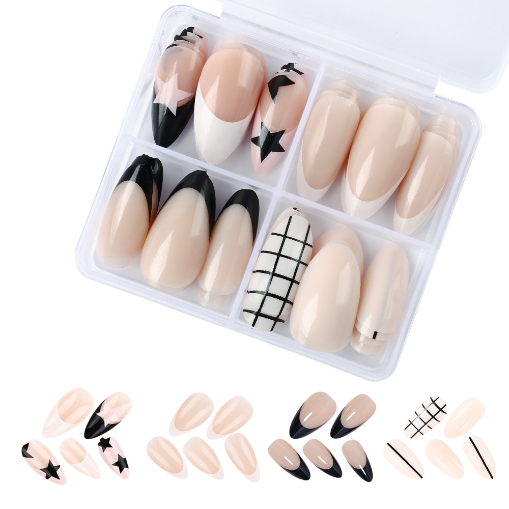Creative Star-Patterned Nail Art Stornfield