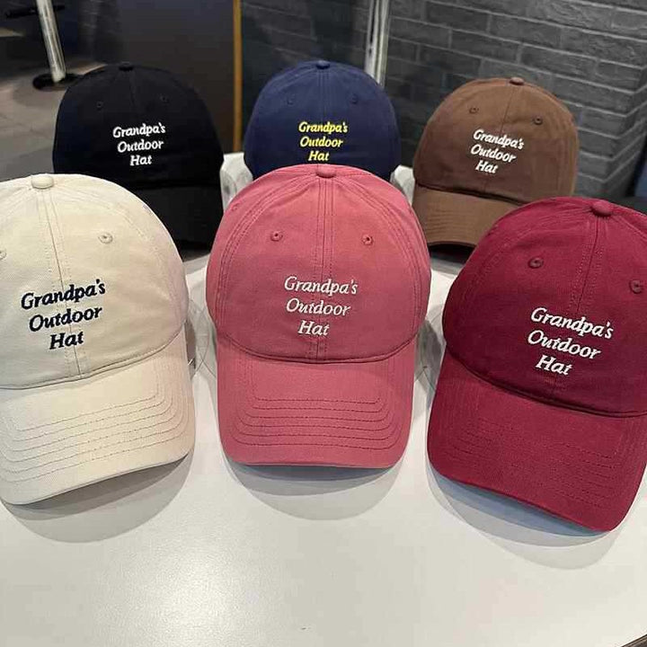 Unisex Adjustable Embroidered Outdoor Cap Stornfield