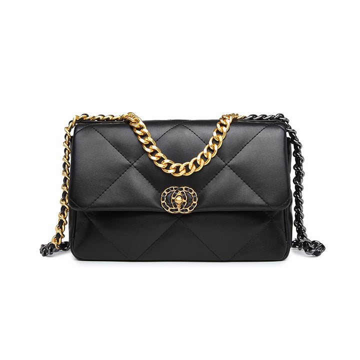 Elegant Quilted Leather Crossbody Bag