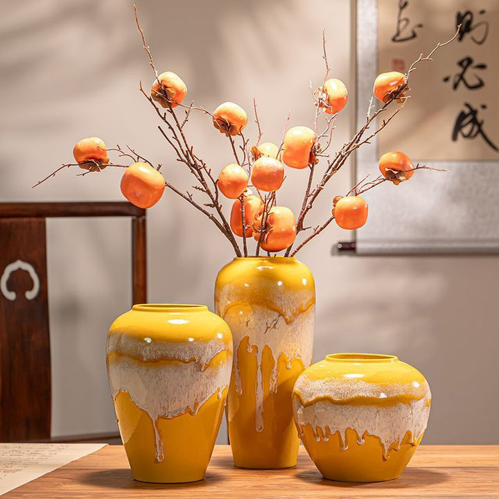 Artistic Decorative Ceramic Vase Set