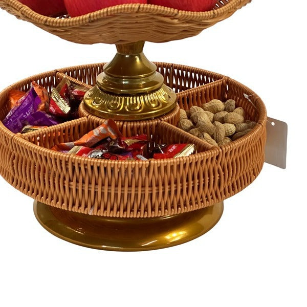 Ladies fruit bowl with multiple compartments Stornfield