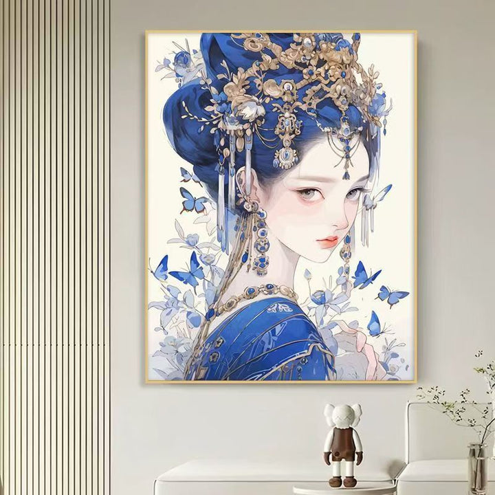 Elegant Butterfly-Themed Canvas Art Print Stornfield