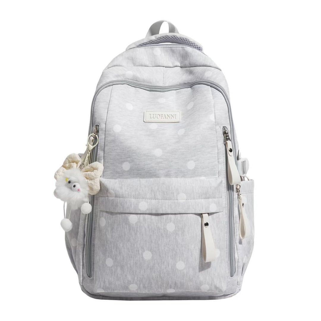 Polka Dot Multi-Pocket Backpack Stornfield