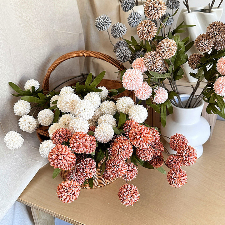 Decorative Artificial Flower Bouquet with Intricate Designs