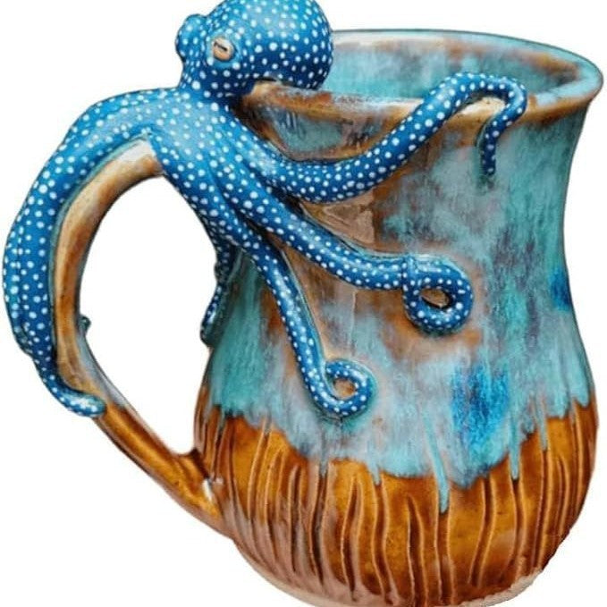Decorative octopus-Themed Mug Stornfield