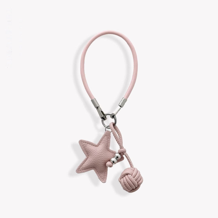 Decorative Leather Star Keychain Stornfield