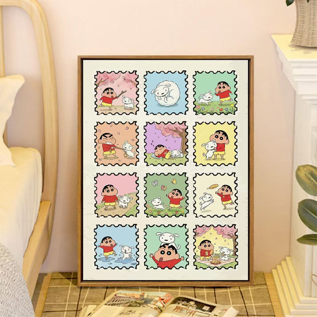 Whimsical Family-Themed Canvas Wall Art Stornfield