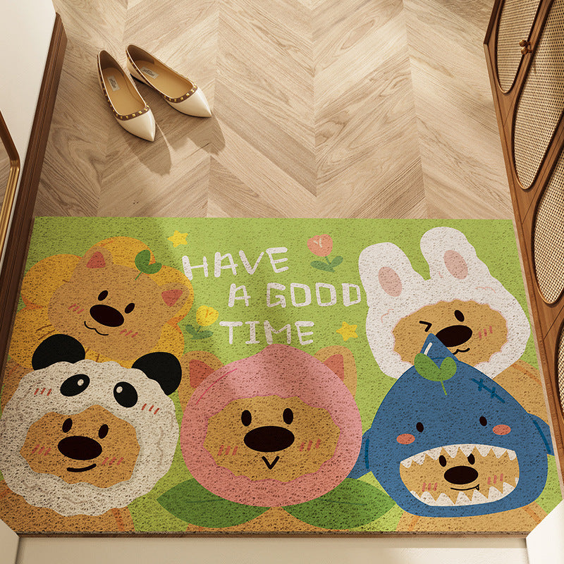 Decorative Heart Pattern Area Mat