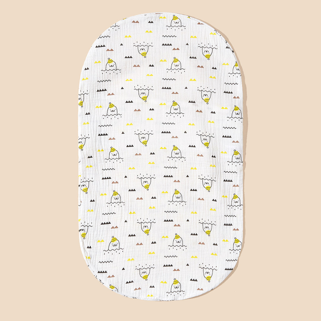 Cotton Muslin Crib Mattress Protector Stornfield