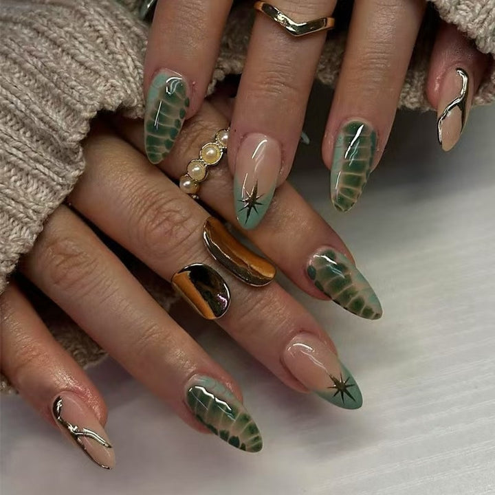 Elegant Press-On Nail Collection Stornfield
