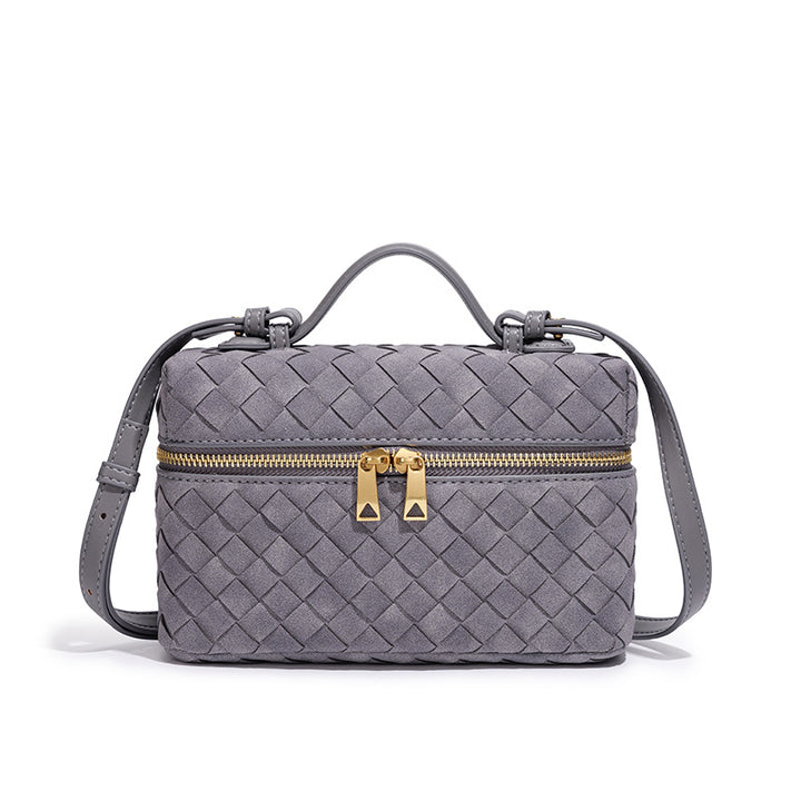 Handcrafted Textured Leather Crossbody Bag Stornfield