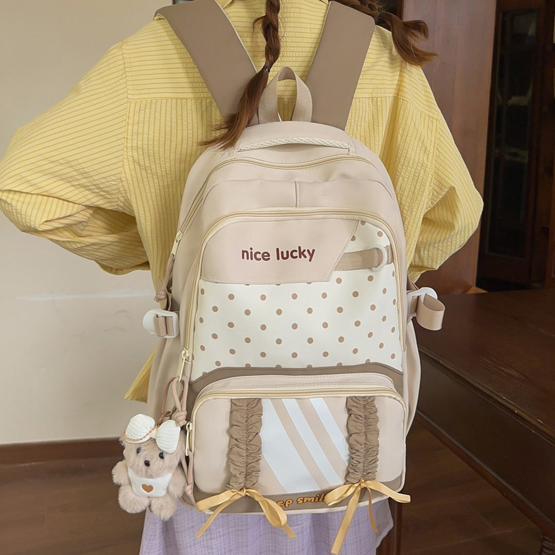 Stylish Multi-Functional Backpack with Cute Charms Stornfield