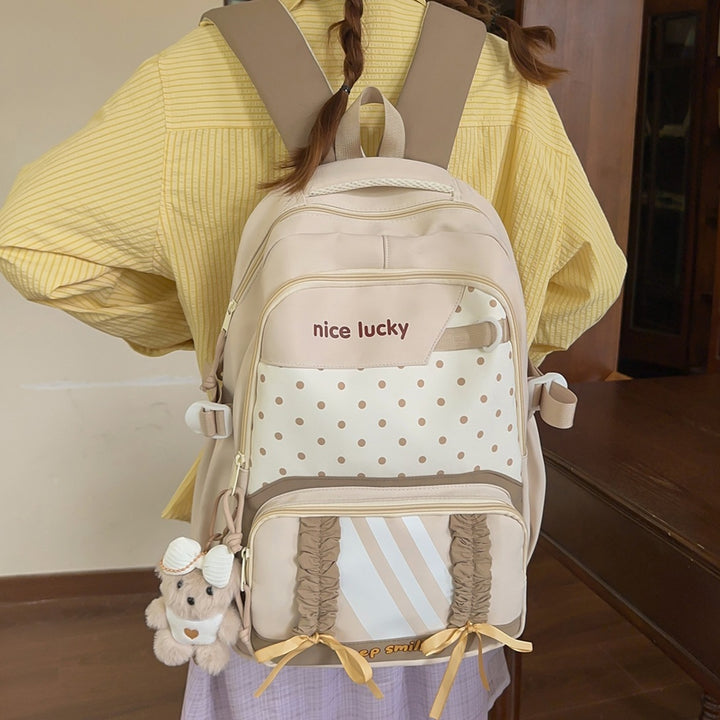 Stylish Multi-Functional Backpack with Cute Charms Stornfield