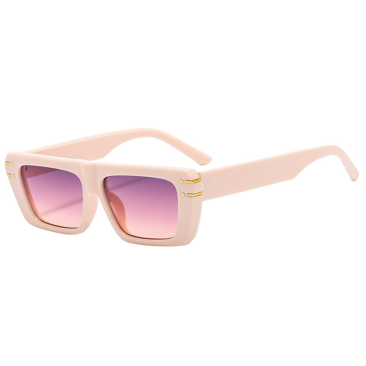 Women's fashionable square sunglasses with shiny accents Stornfield