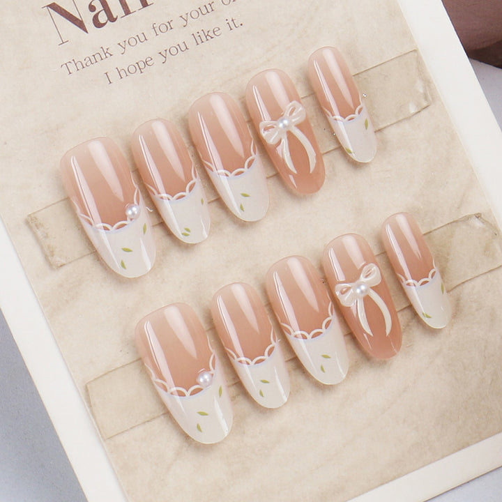 Elegant Decorative Press-On Nails Stornfield