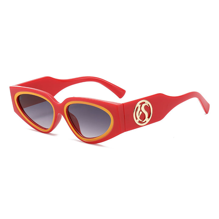 Women's Cat-Eye Sunglasses with Luxurious Frame and Glamorous Details Stornfield