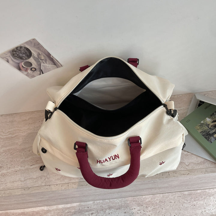 Sporty Multifunctional Duffel Bag With Adjustable Shoulder Strap And Sturdy Handles Stornfield