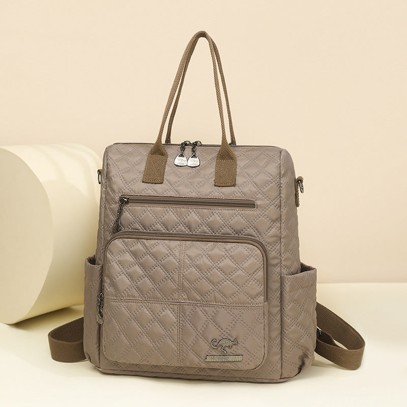 Quilted Multi-Functional Tote Backpack Stornfield