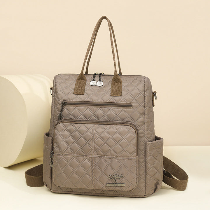 Quilted Multi-Functional Tote Backpack Stornfield