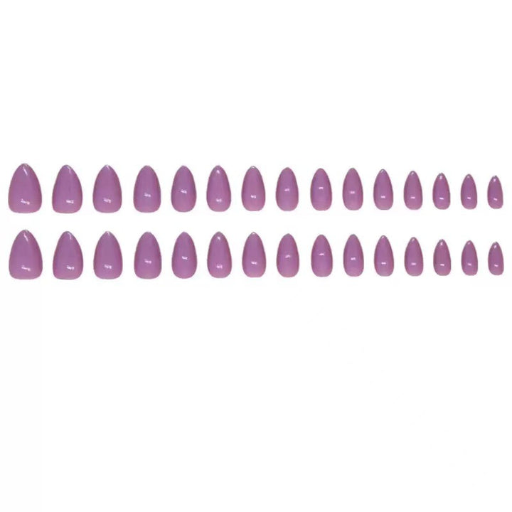 Artificial nail set with elegant, long-lasting high-gloss surface Stornfield