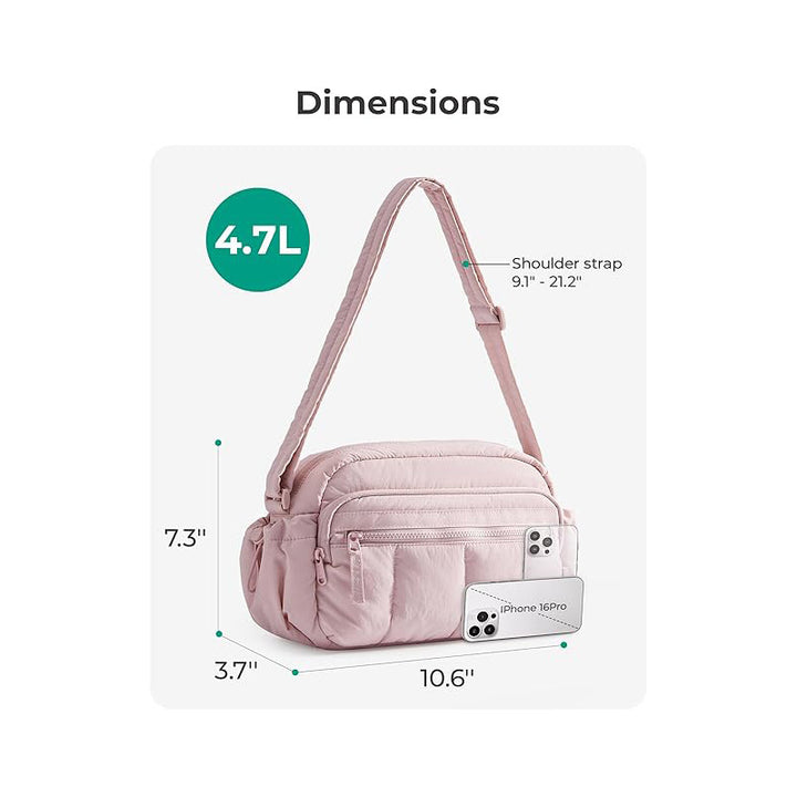 Multifunctional Quilted Shoulder Bag Stornfield