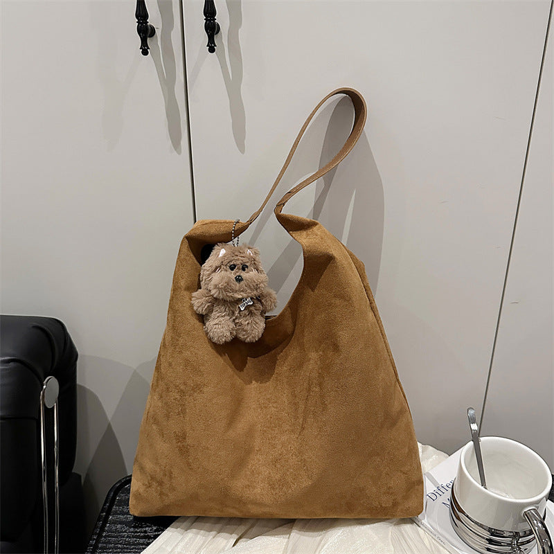 Suede Slouchy Hobo Bag Stornfield