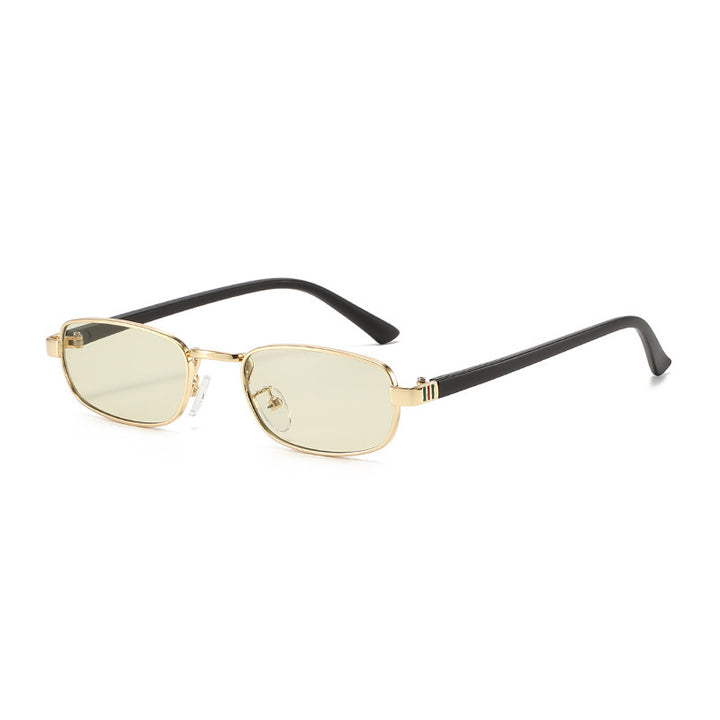 Elegant Vintage-Inspired Rectangle Sunglasses Stornfield