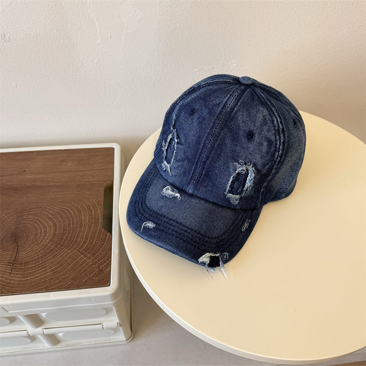 Men's Distressed Denim Baseball Cap Stornfield 1783921899