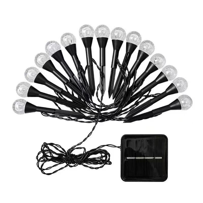 Crescent Moon Solar Garden Stake Lights Stornfield
