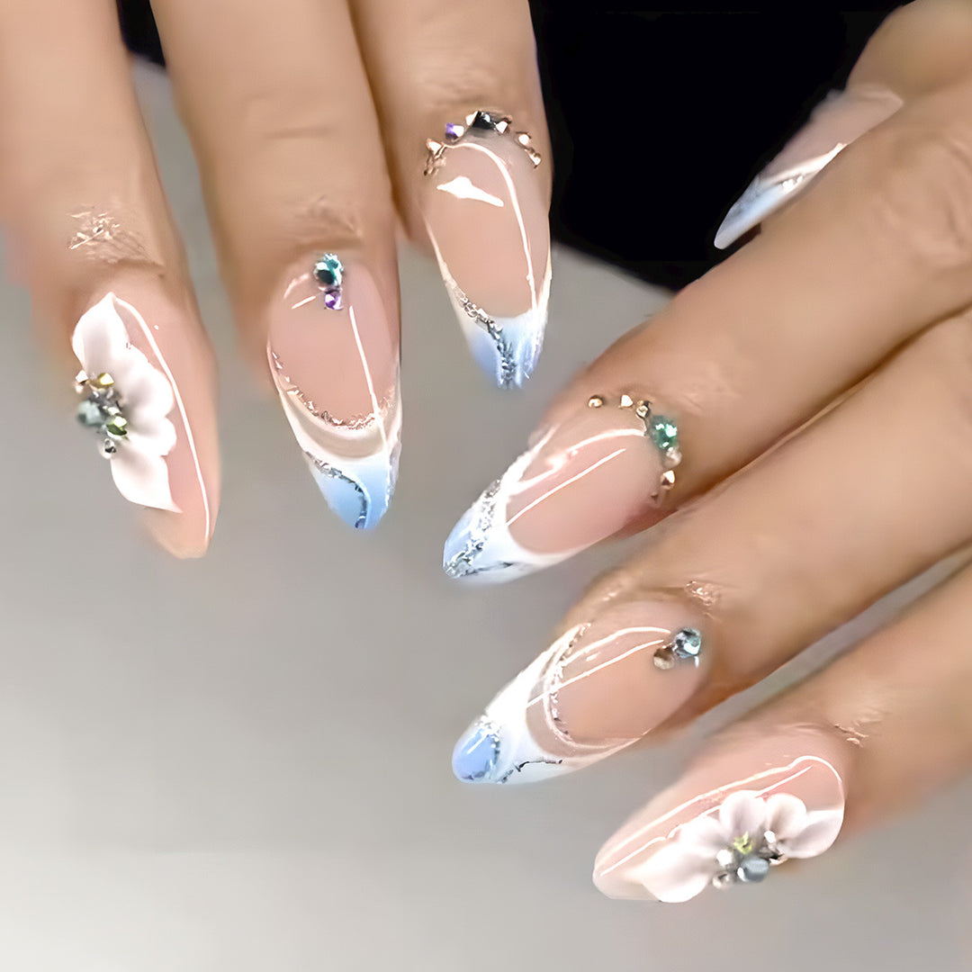 Stylish Floral Dream Press-On Nails Stornfield